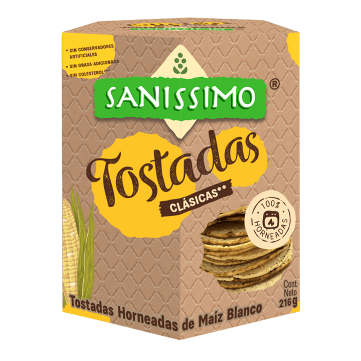 Tostadas Horneadas 216g Sanisimo