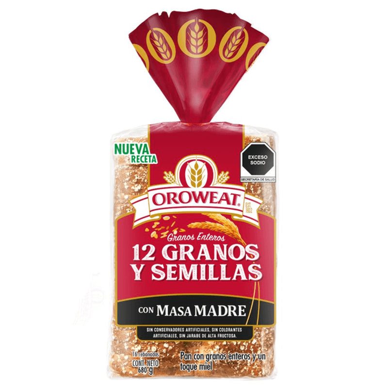 Pan 12 Granos 680g Oroweat