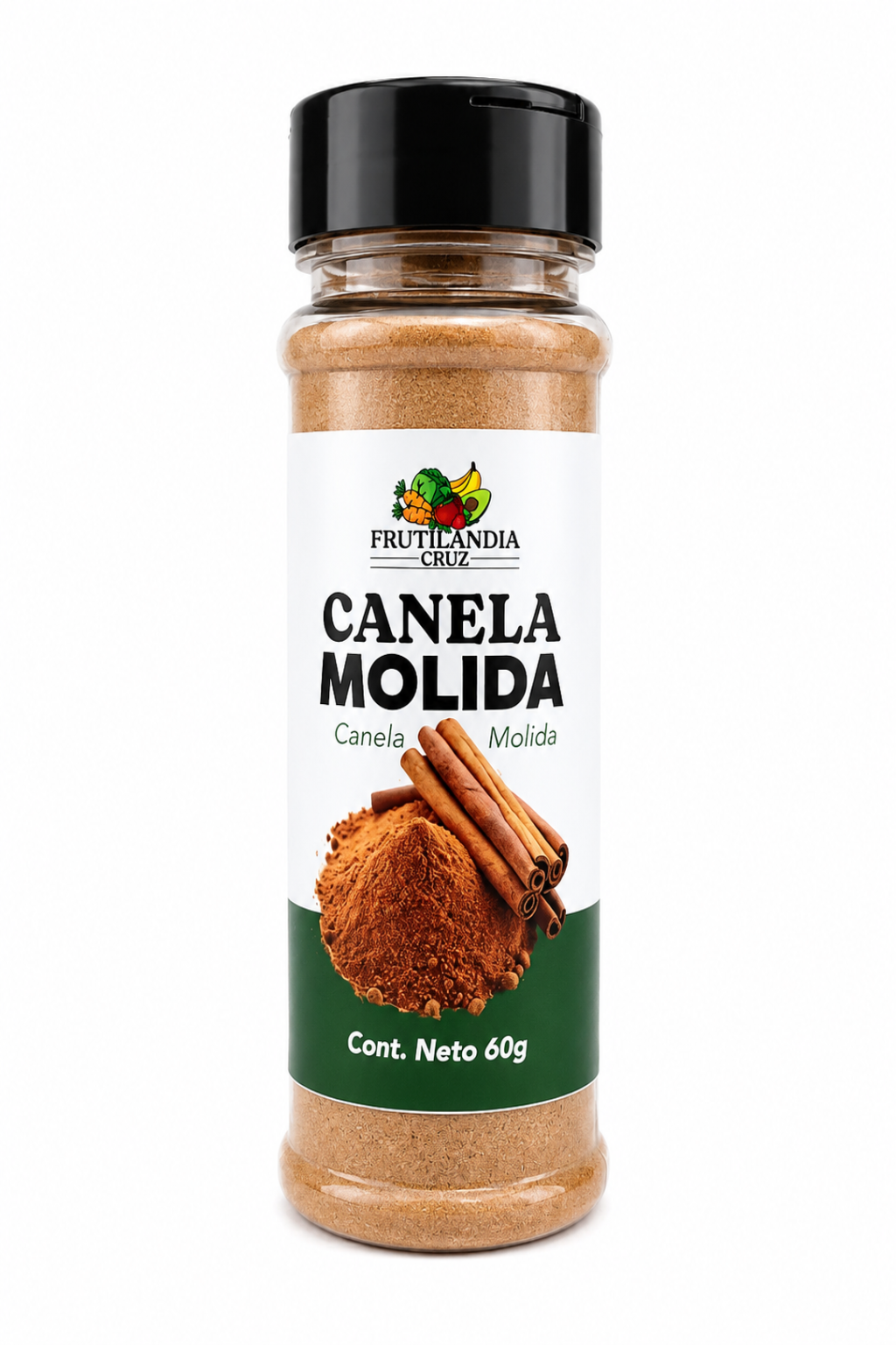 Canela En Polvo Frasco