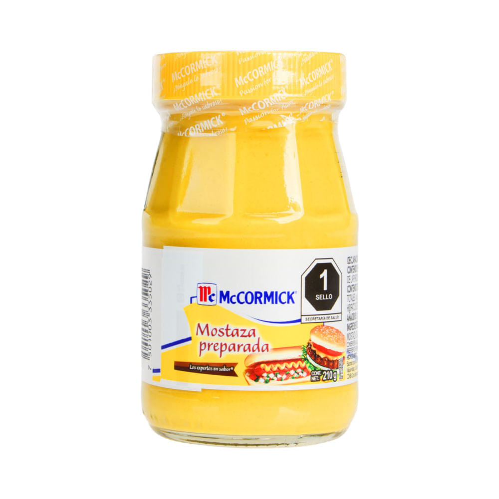 Mostaza 210g MCCormick