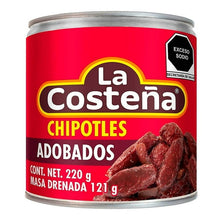 Chipotles Adobados 220g La costeña