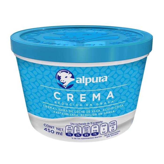 Crema light 450ml Alpura