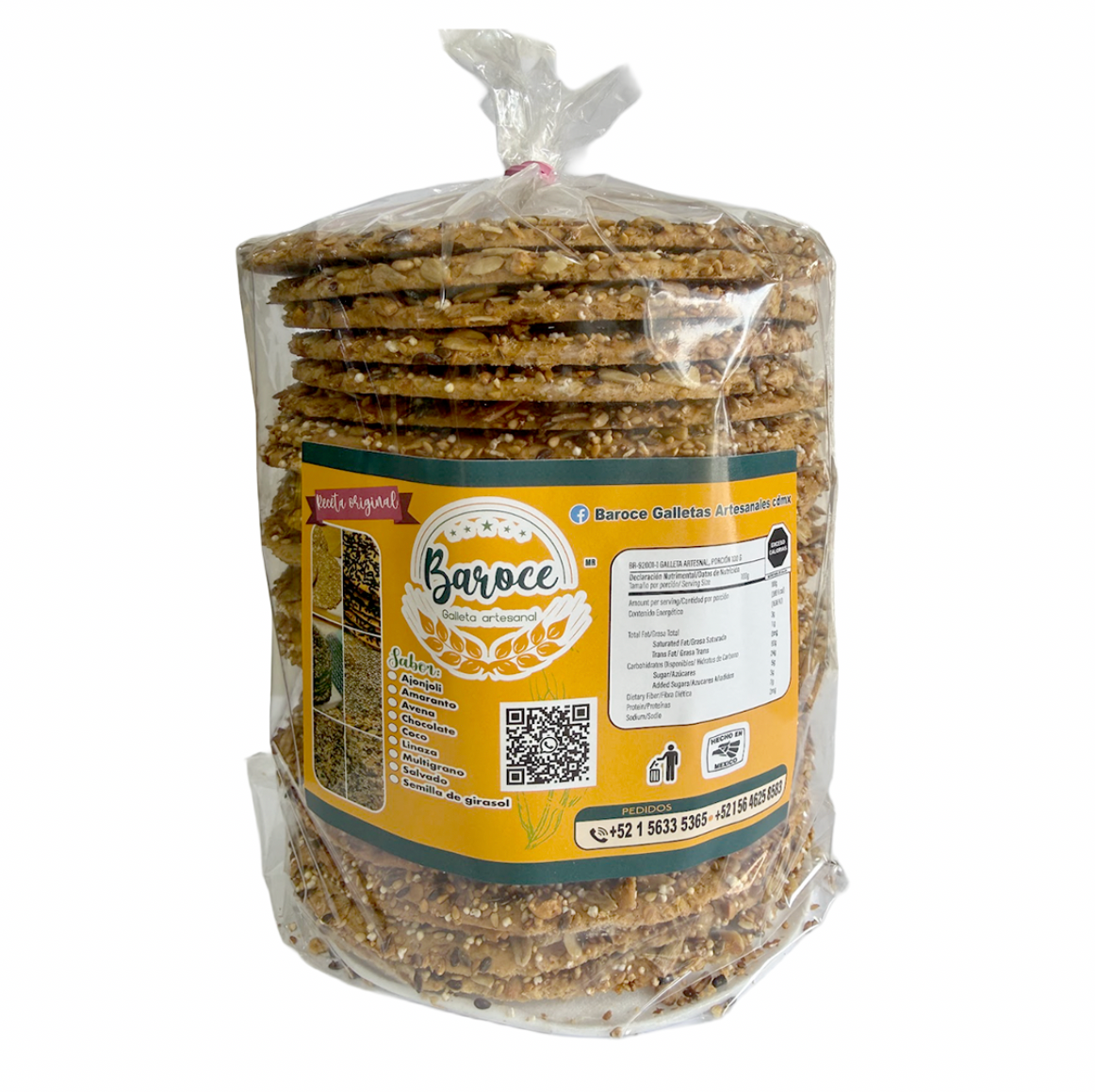 Galleta artesanal 25pza Baroce