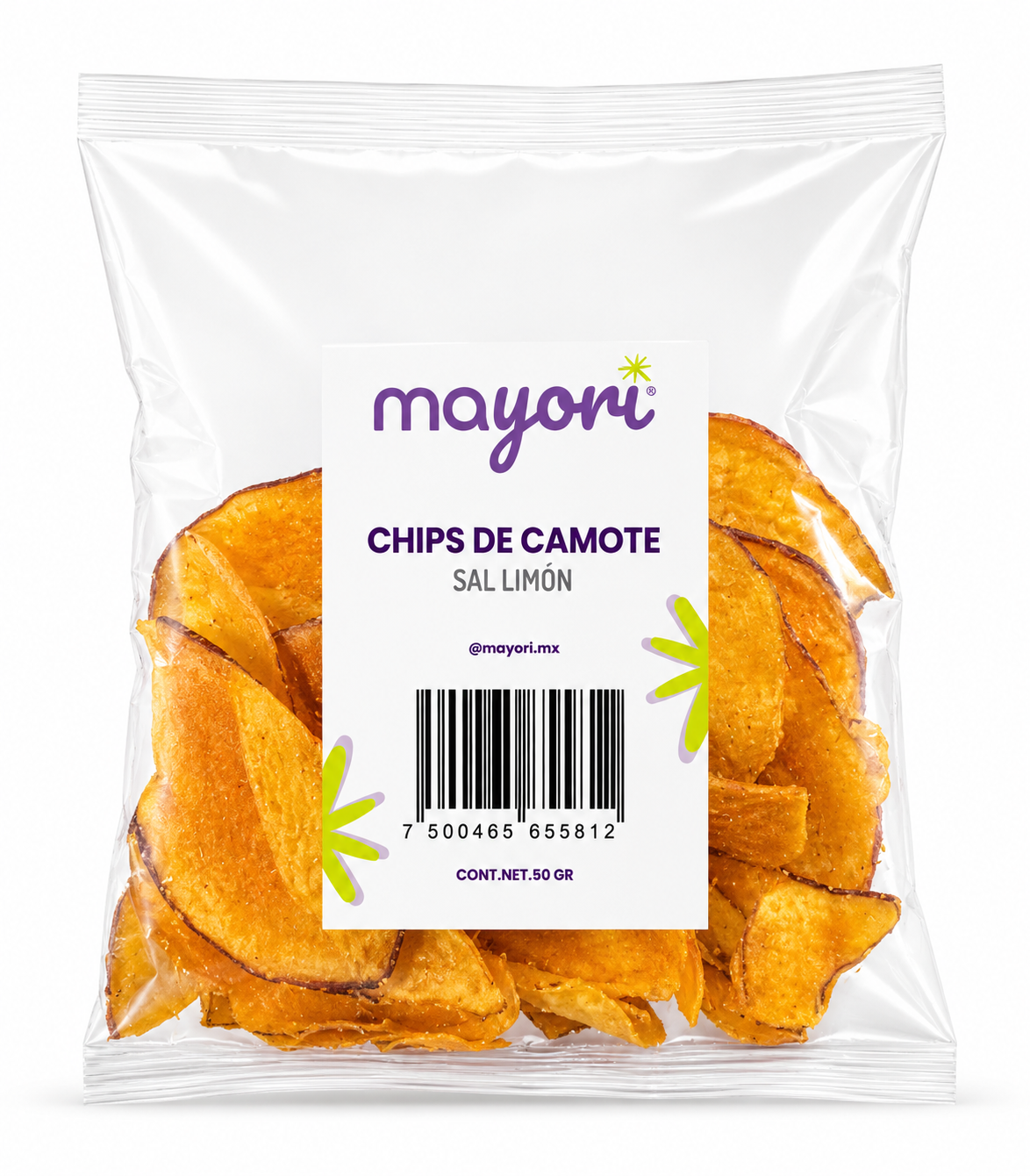 Krunchips Camote Sal y Limón