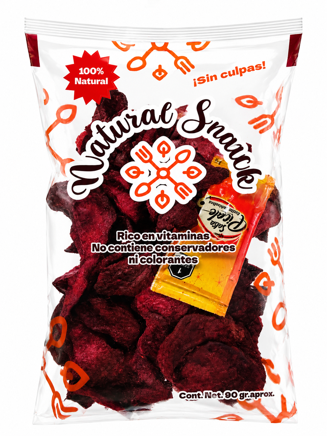 Natural Snack Betabel adobado