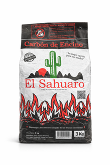 Carbón Sahuaro Encino