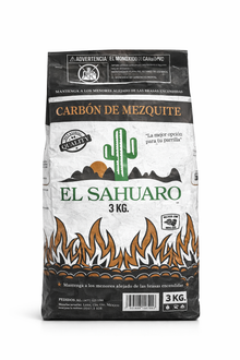 Carbón Sahuaro Mezquite