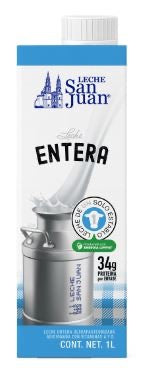Leche Entera 1L San Juan
