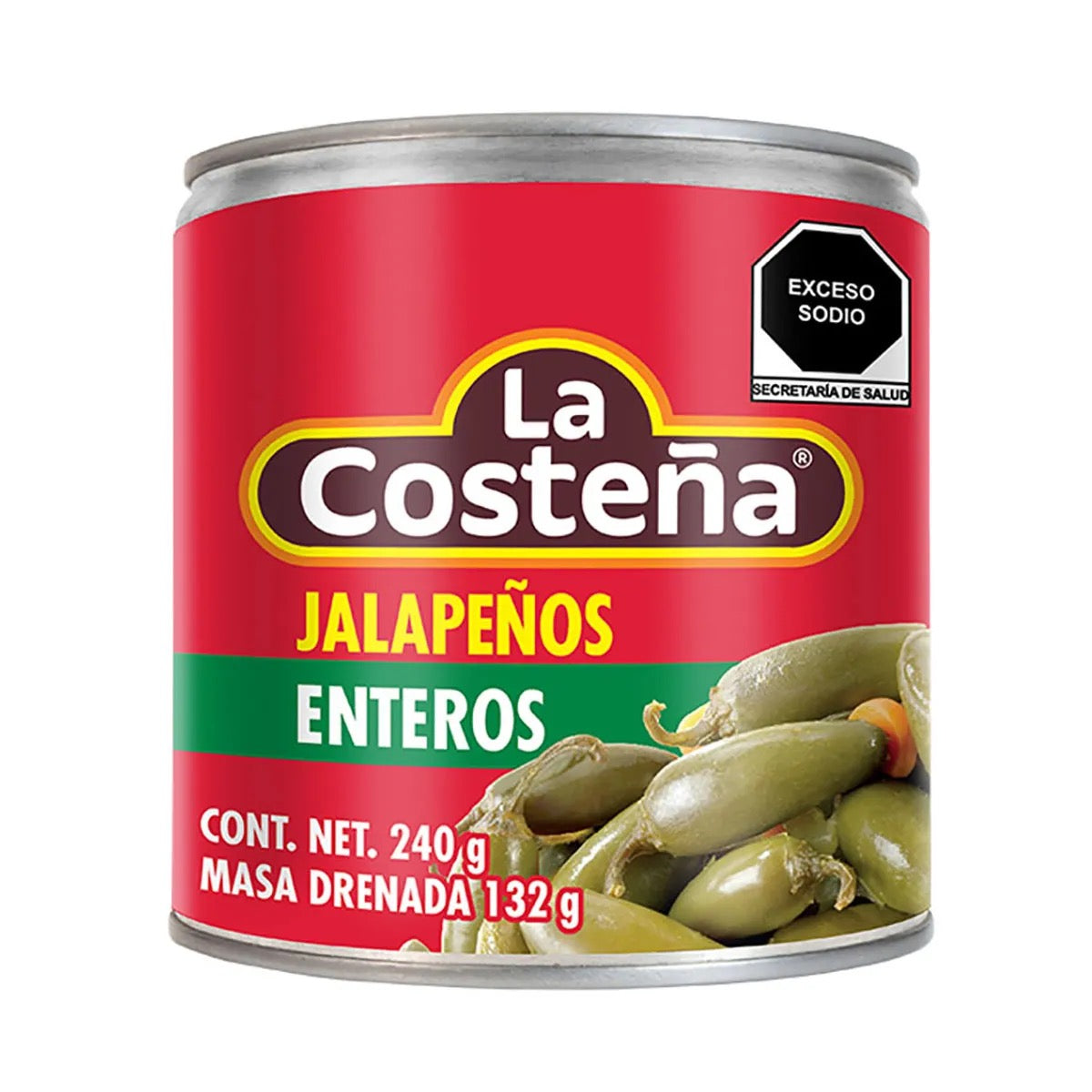 Jalapeños Enteros 240g La costeña