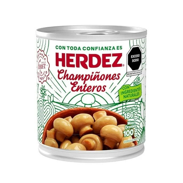 Champiñones Rebanados 186g Herdez