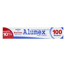 Papel aluminio Alumex 100m