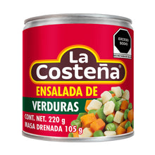Lata de Verduras La costeña