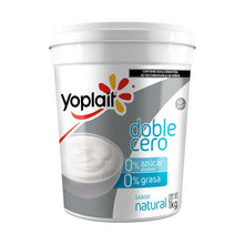 Yoghurt Natural Doble Cero 1kg Yoplait