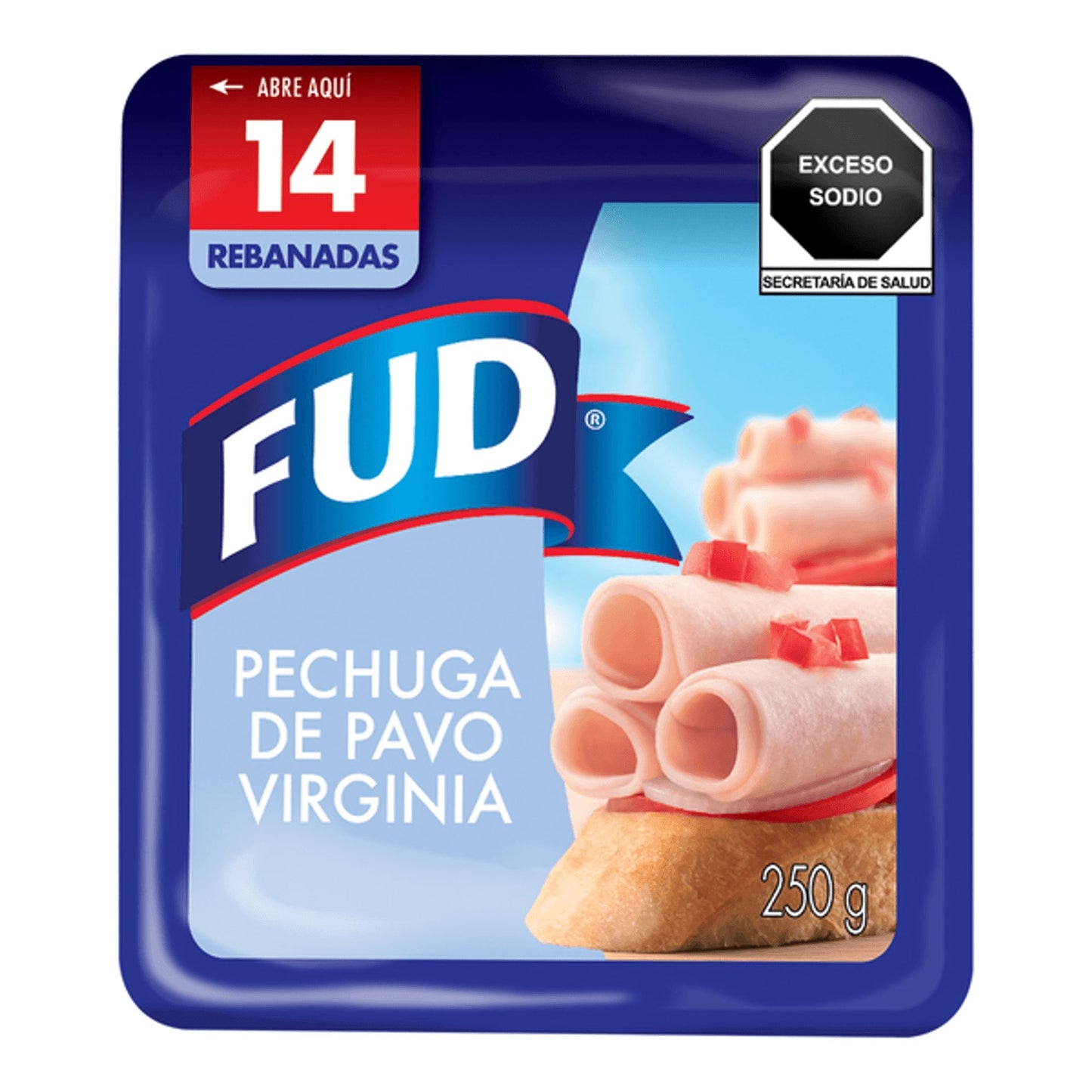 Jamón Pechuga de Pavo Virginia 250 gr.