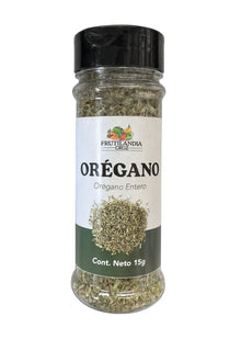 Orégano Entero Frasco