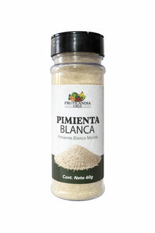 Pimienta Blanca  Molida Frasco