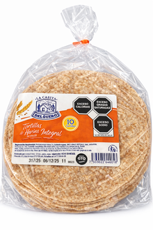 Tortilla Integral 10pza El guero