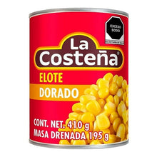 Elote dorado 410g La costeña